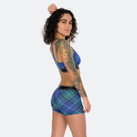 Star Blue Plaid