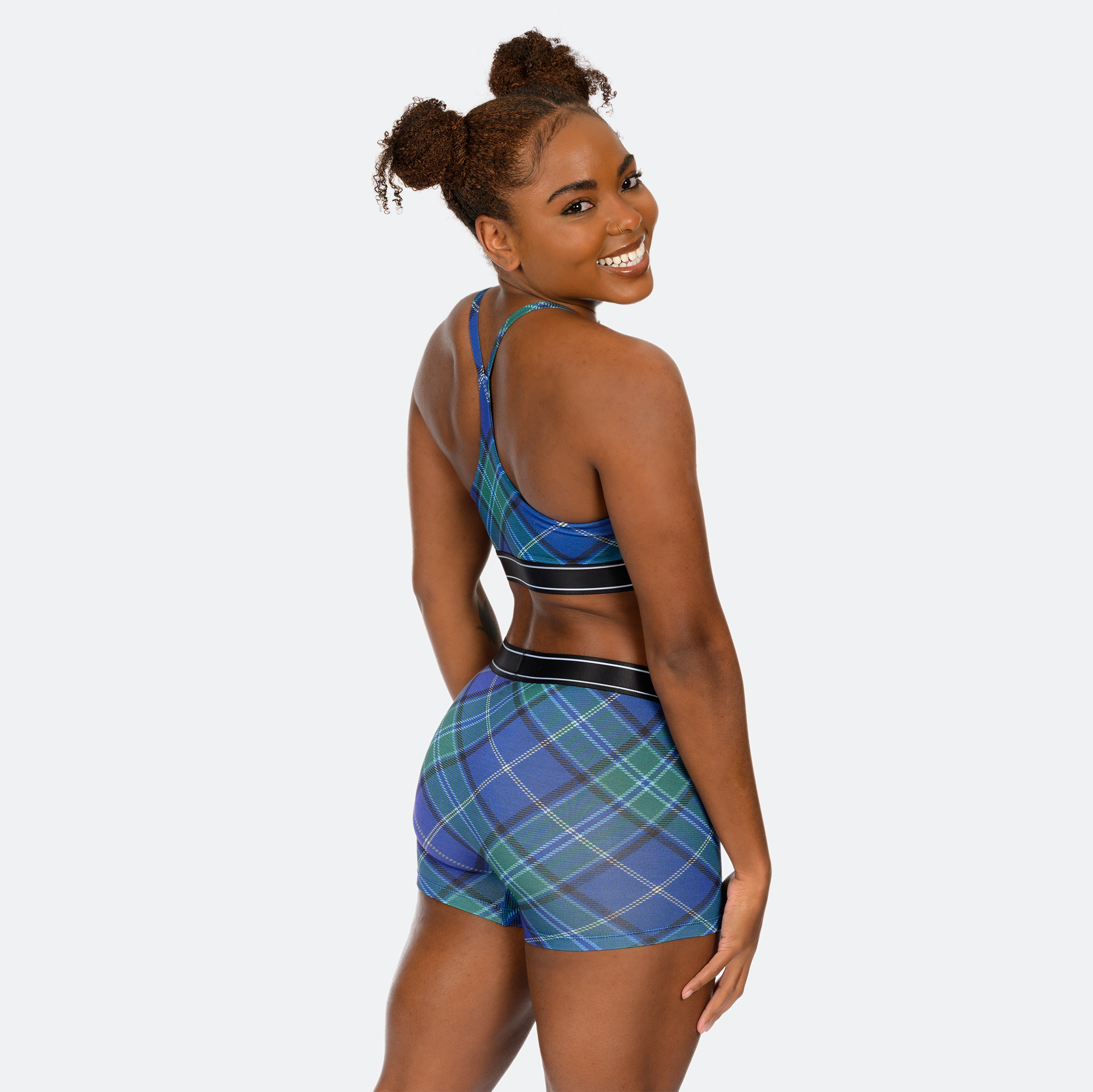 Star Blue Plaid