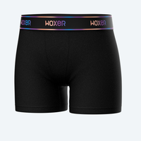 Star High Waisted Airbrushed Black
