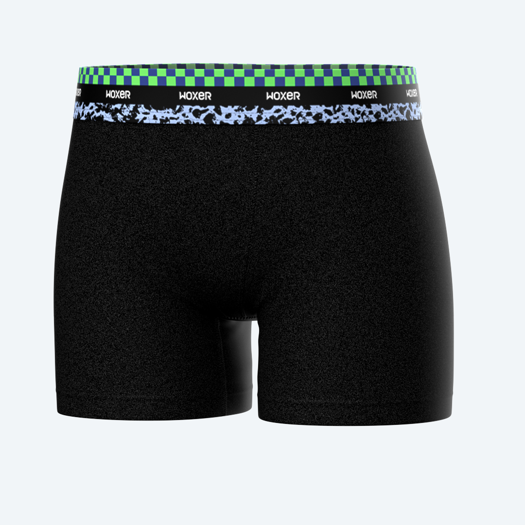 Star High Waisted Black Diamond
