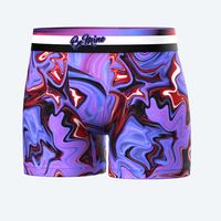 Star High Waisted Marbled