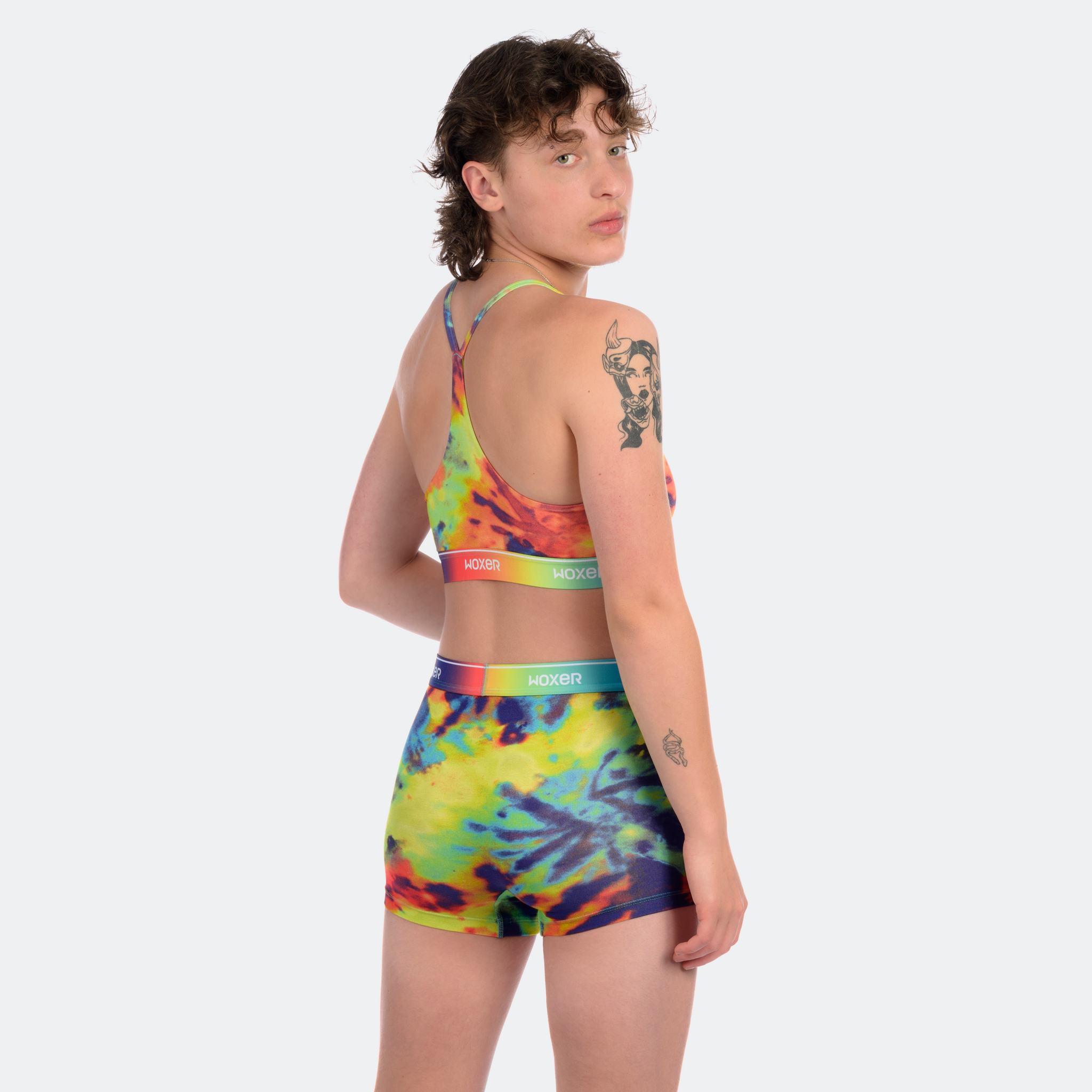Kailey wears a size S