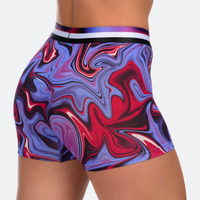 Star High Waisted Marbled