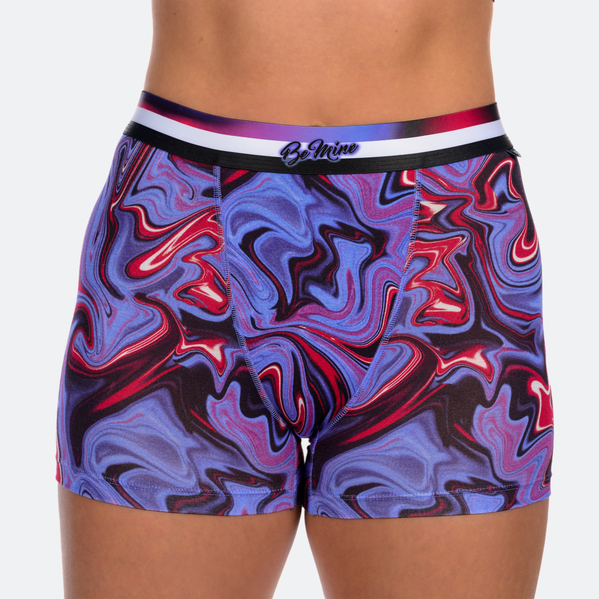 Star High Waisted Marbled
