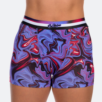 Star High Waisted Marbled