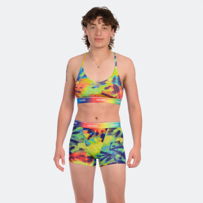 Star High Waisted Tie Dye