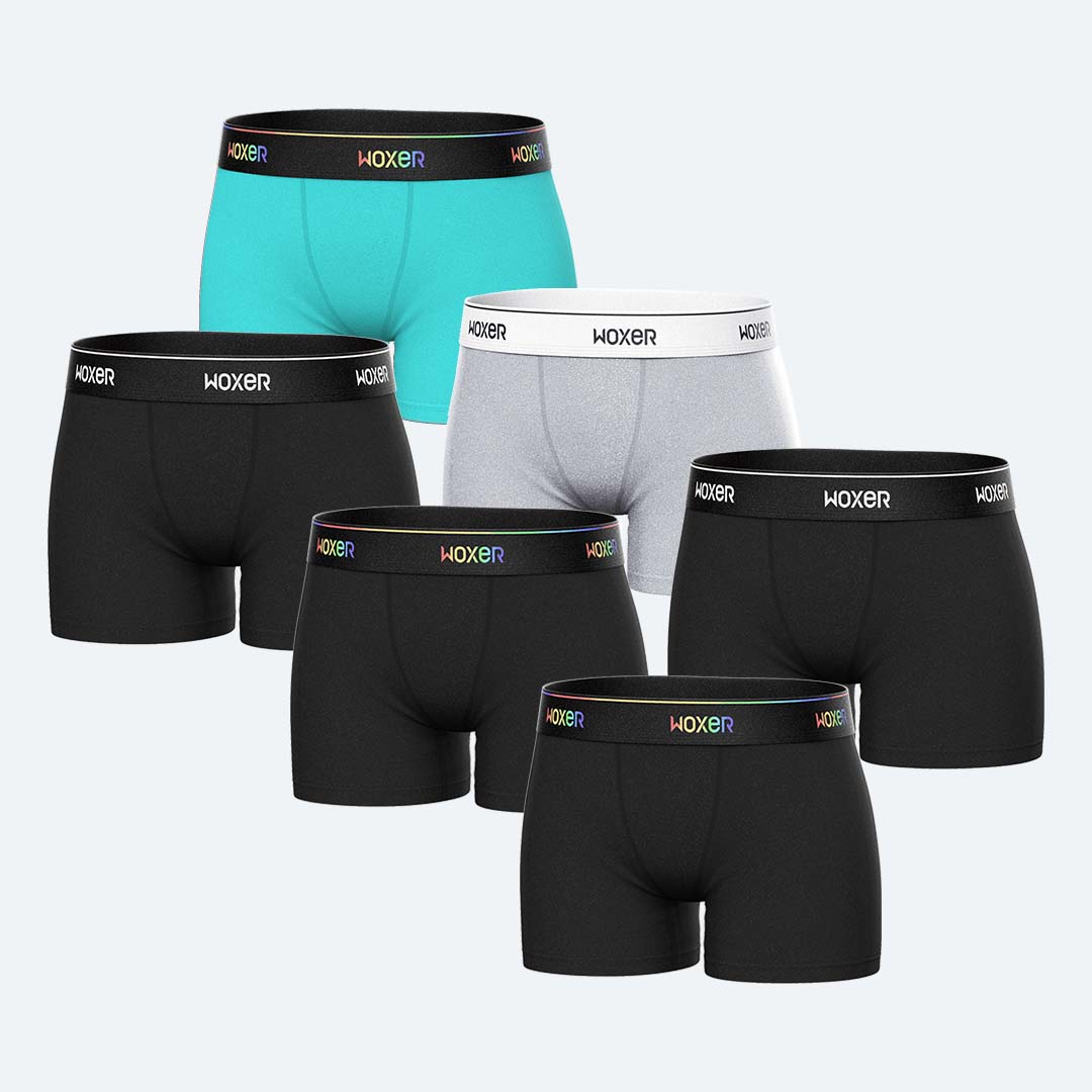 Star High Waisted Heroic 6-Pack