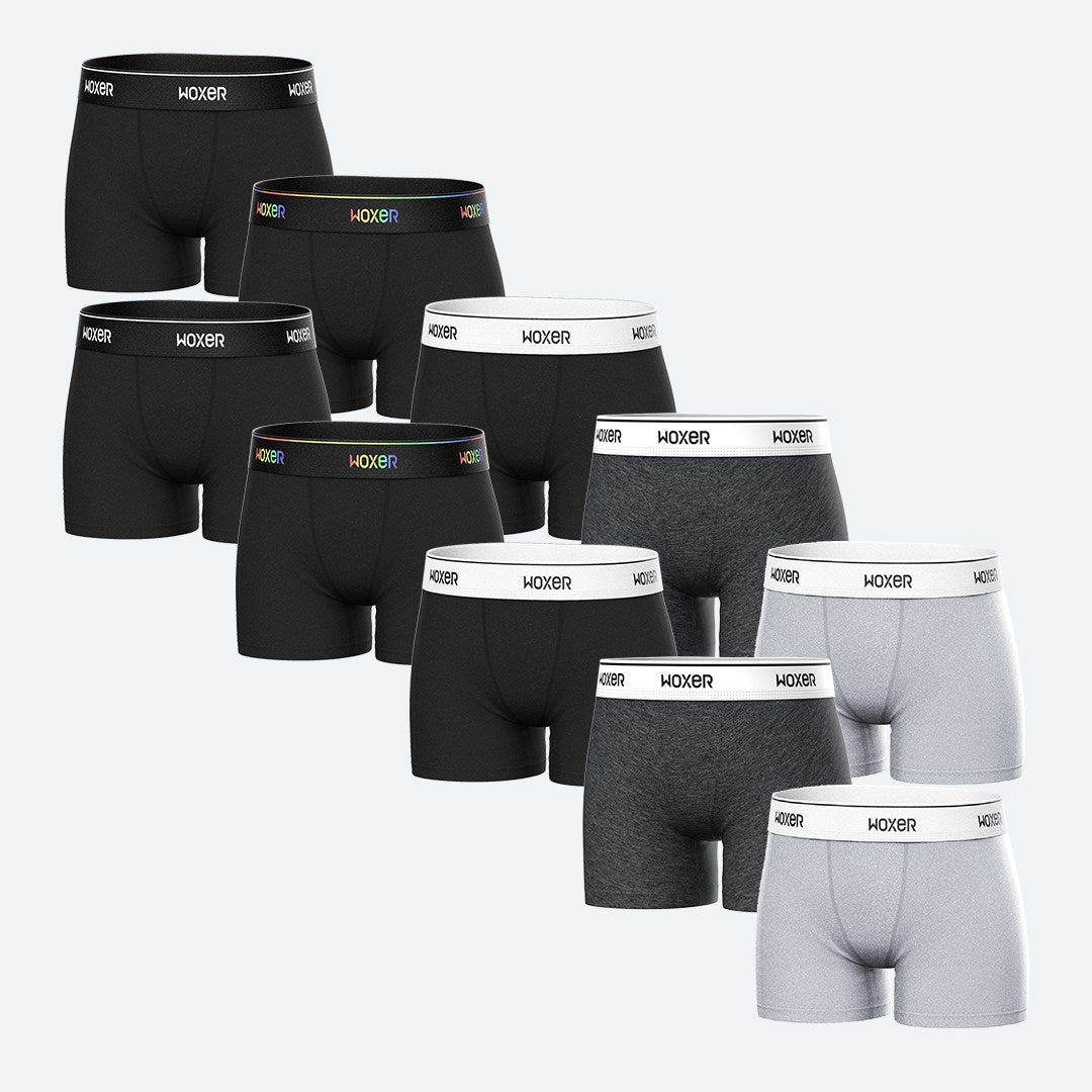 Star High Waisted Plush 10-Pack