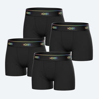 Star High Waisted Pride Black 4-Pack