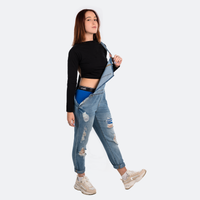 Stephanie wears a size M