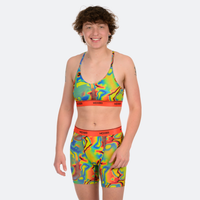 Baller High Waisted Glitch