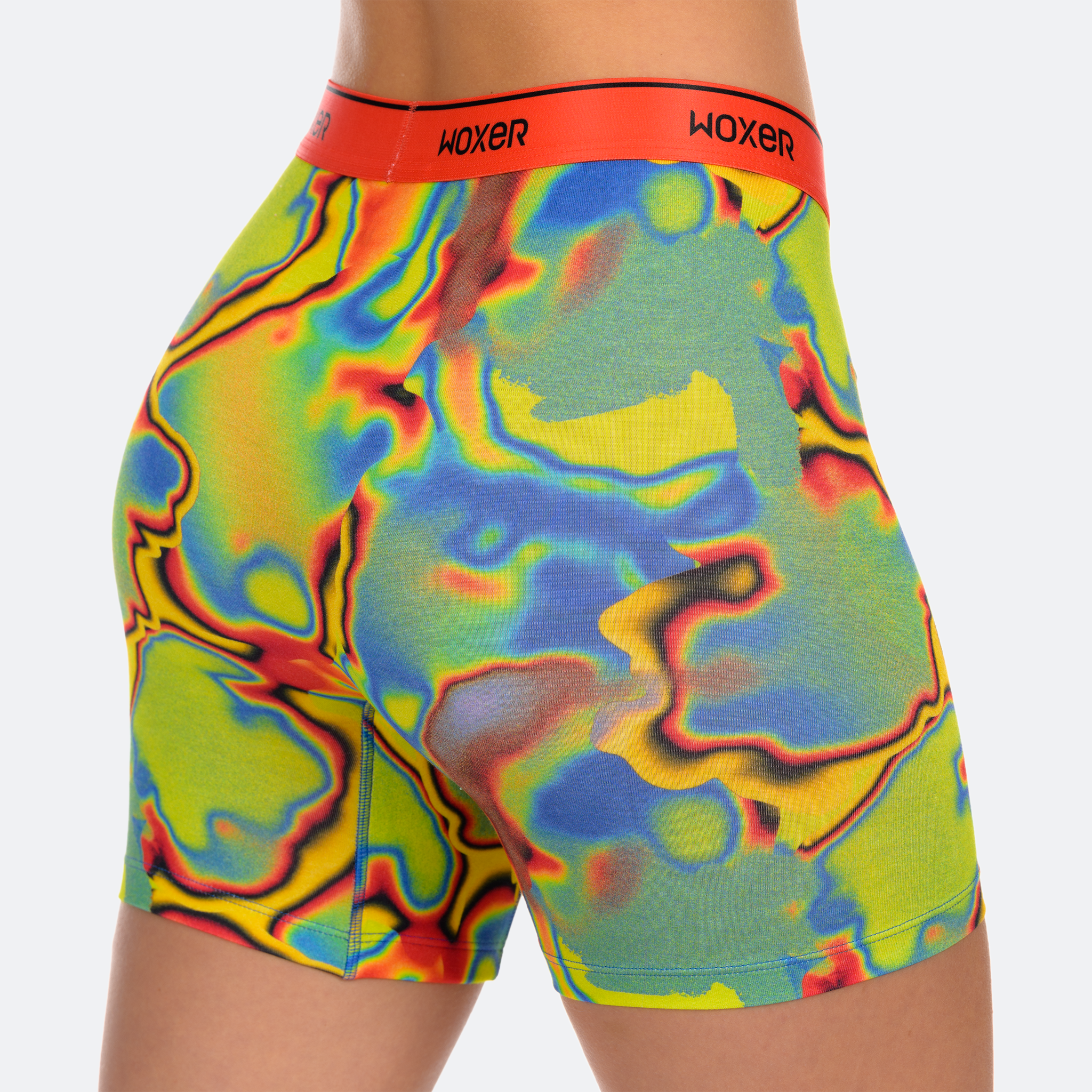 Baller High Waisted Glitch