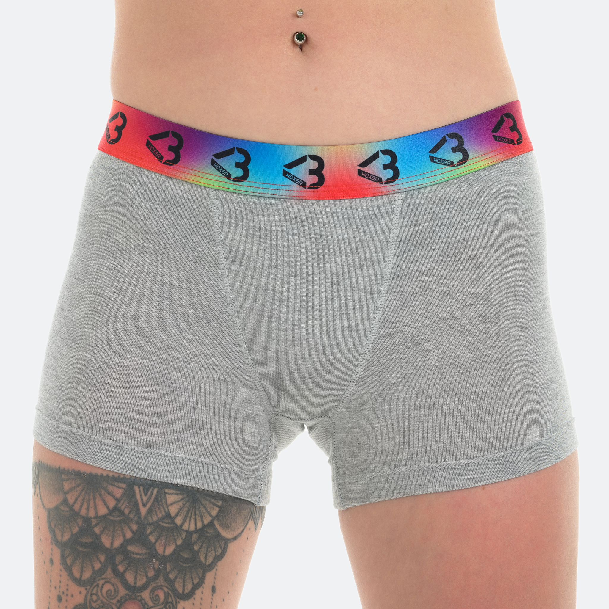 Star Pride Heather Grey