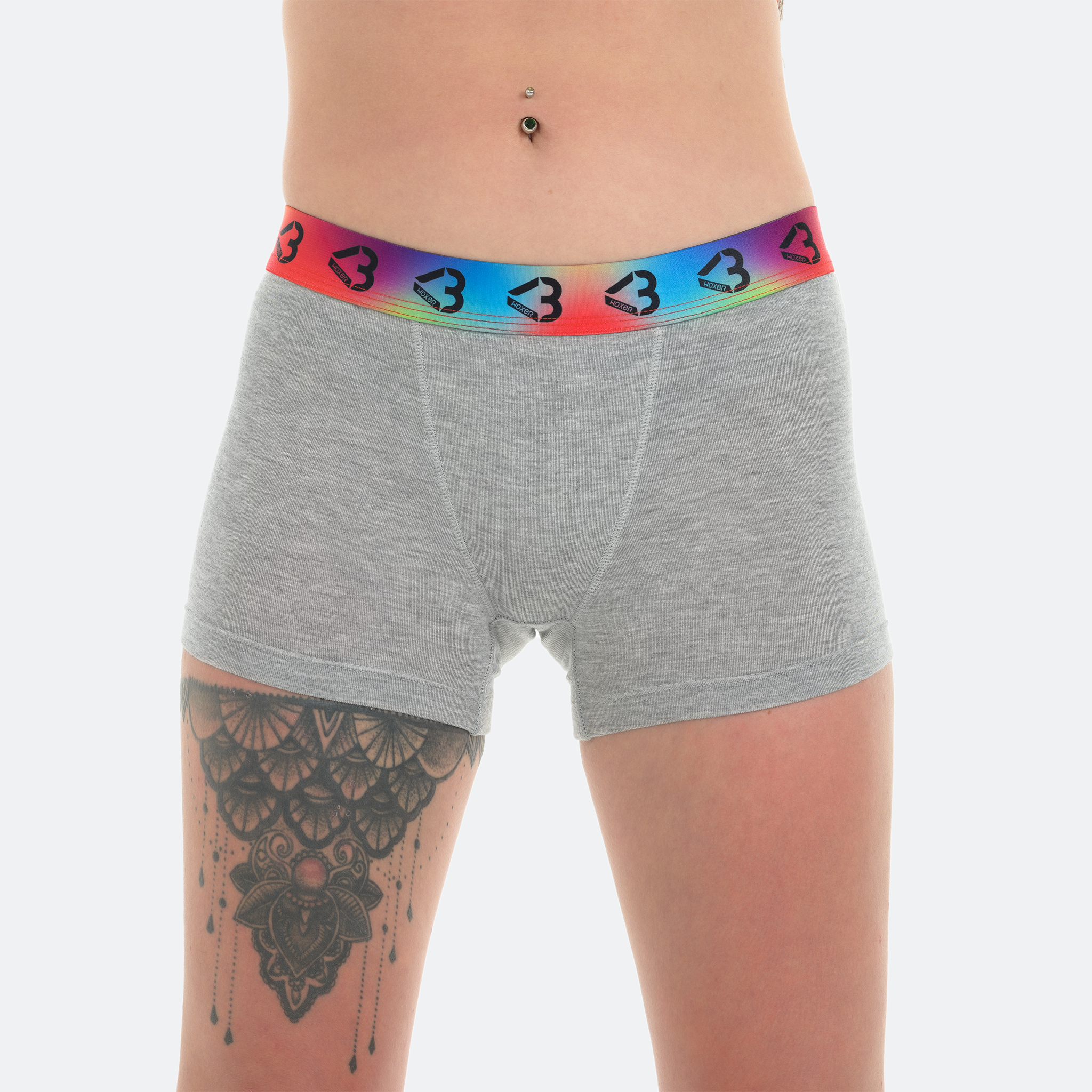 Star Pride Heather Grey