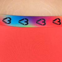 Baller High Waisted Hot Coral