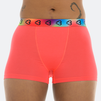 Star High Waisted Hot Coral