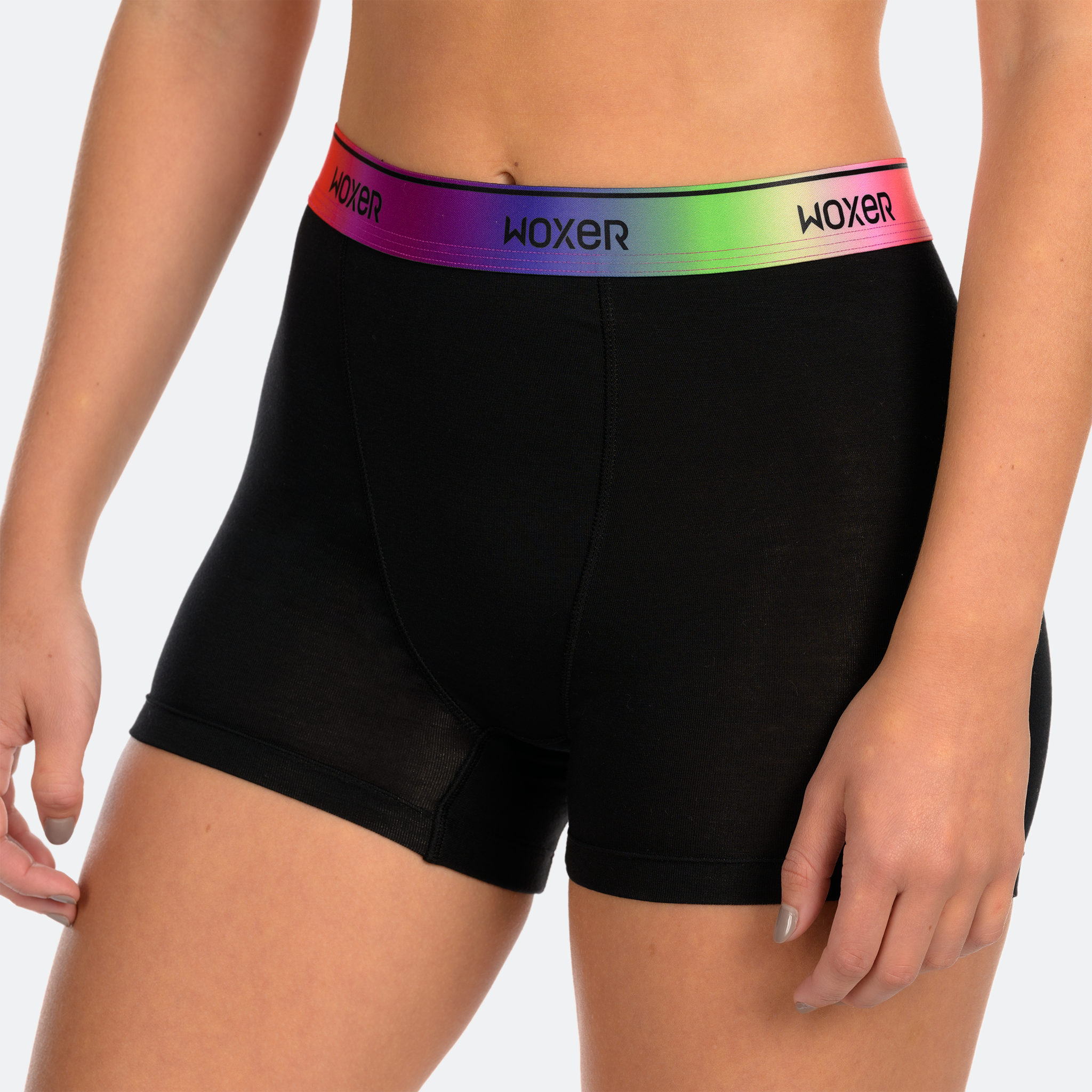 Star High Waisted Oil Slick