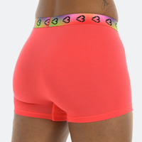 Star High Waisted Hot Coral