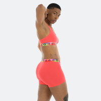 Star High Waisted Hot Coral