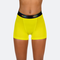 Star High Waisted Electric Yellow