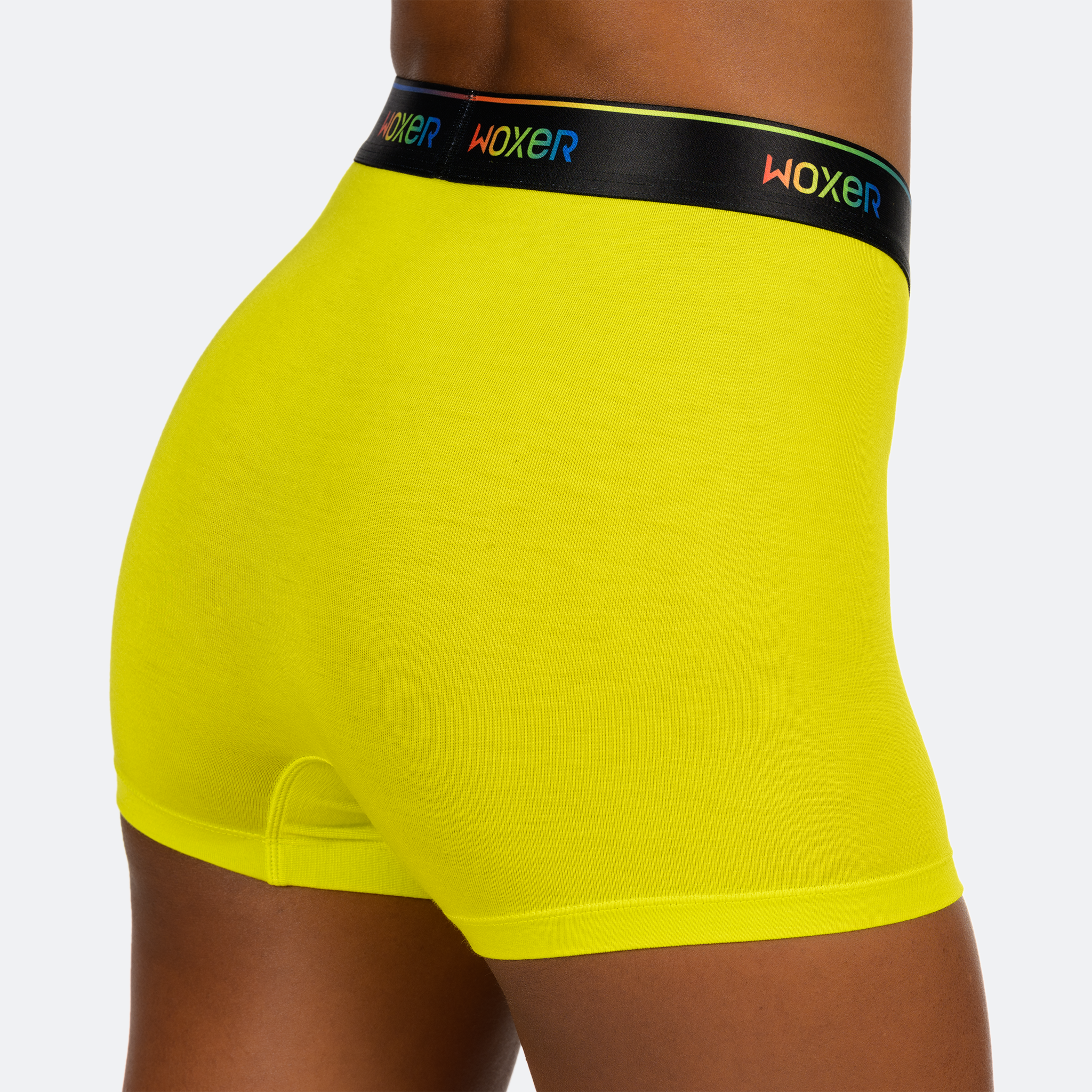 Star High Waisted Electric Yellow