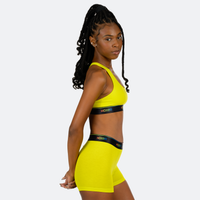 Star High Waisted Electric Yellow