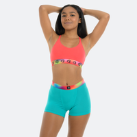Star High Waisted Turquoise