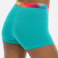 Star High Waisted Turquoise