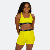 Baller High Waisted Electric Yellow
