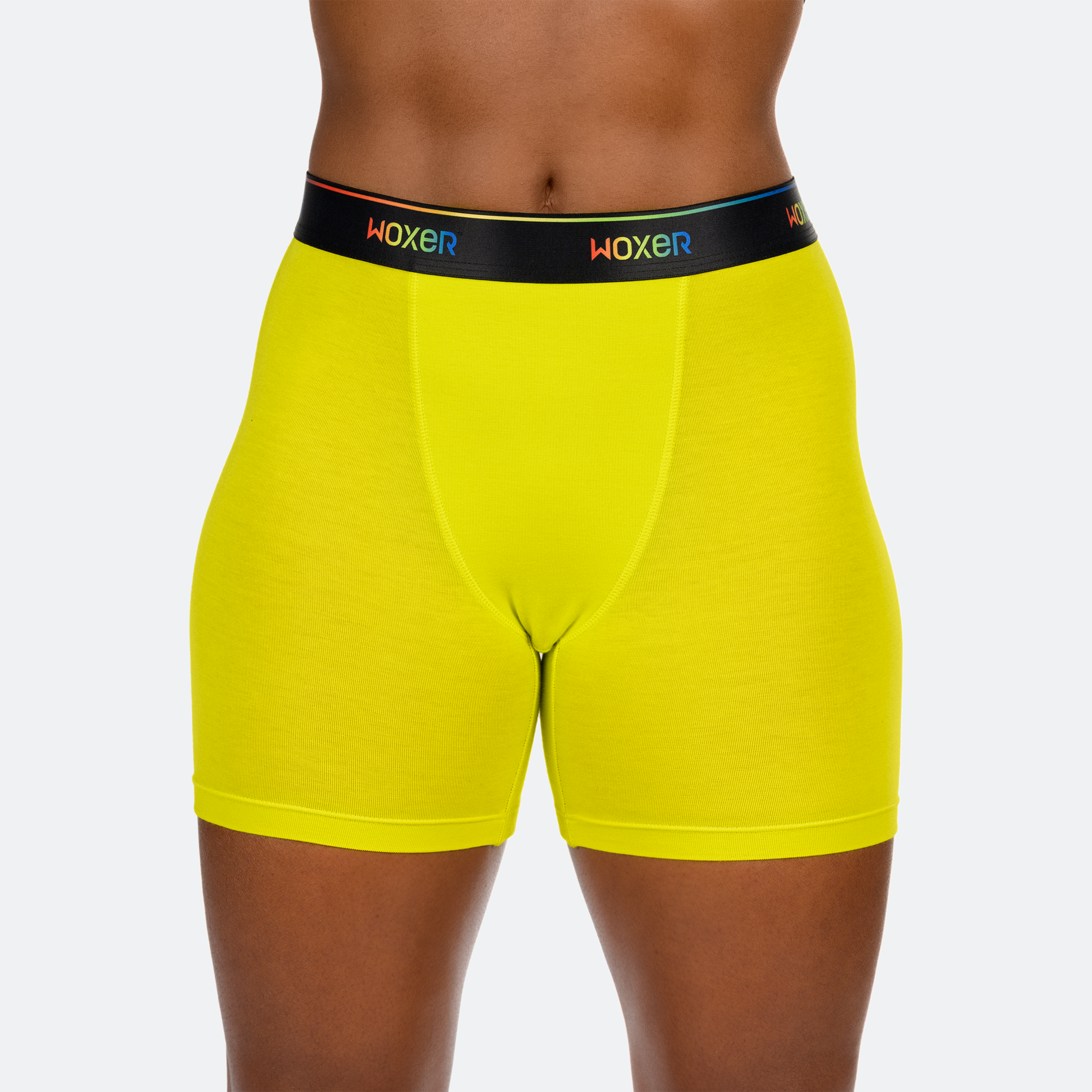 Baller High Waisted Electric Yellow