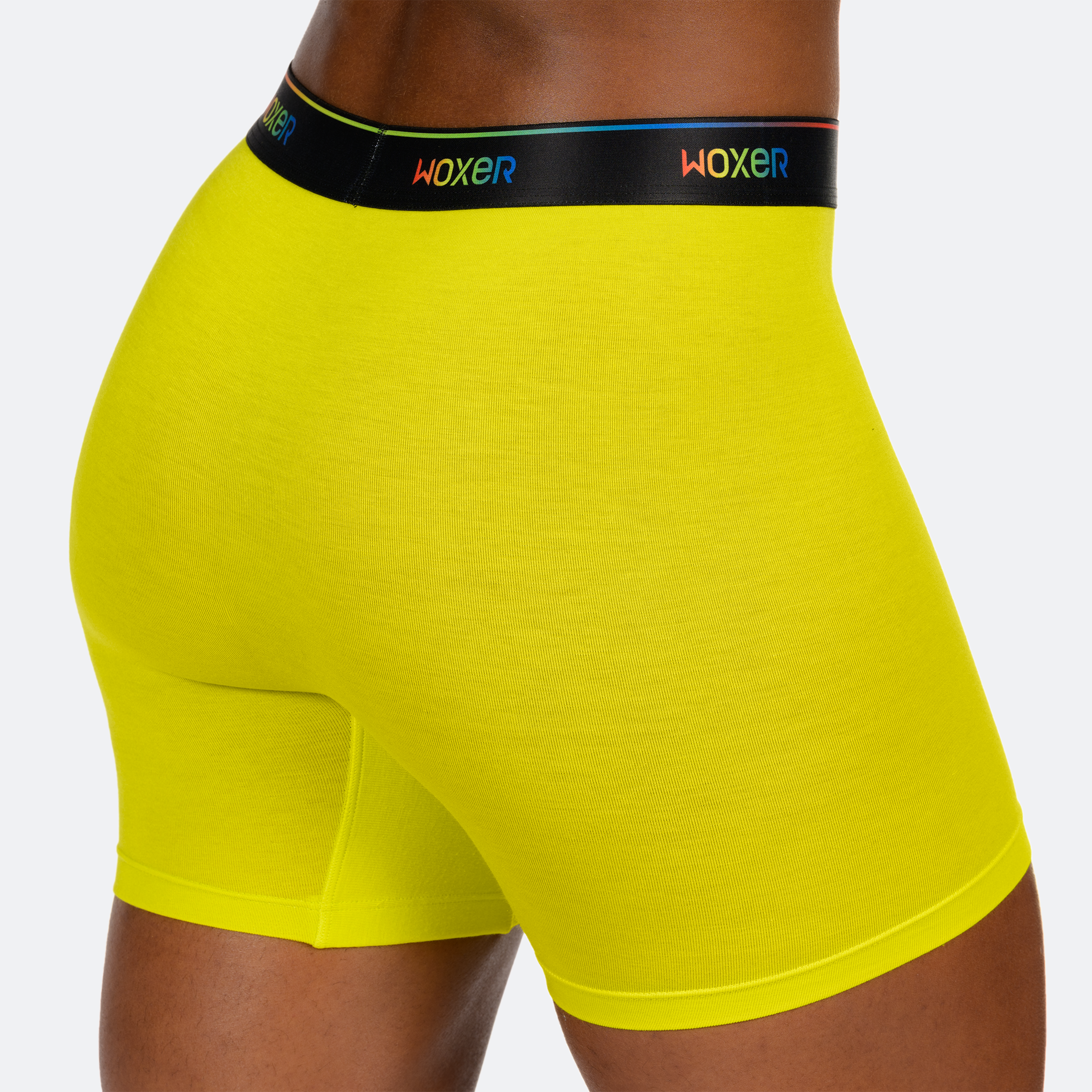 Baller High Waisted Electric Yellow