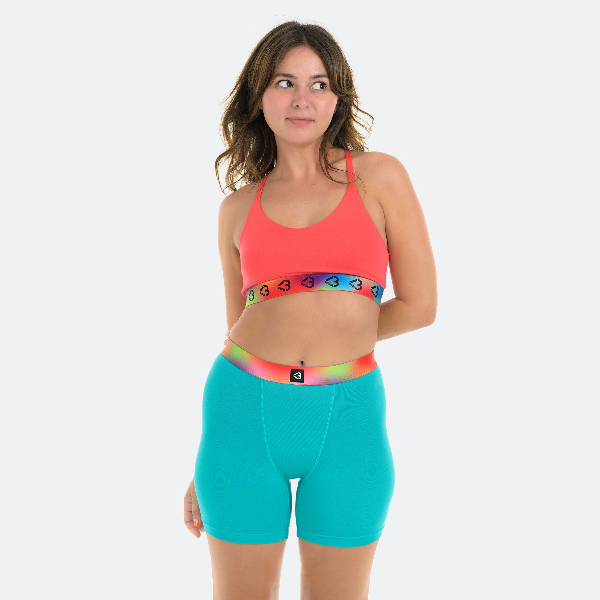 Baller High Waisted Turquoise