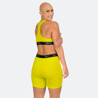 Baller High Waisted Electric Yellow