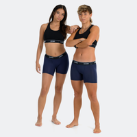 Sophia wears a size XS, Luc Bianca wears a size XS