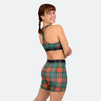 Baller High Waisted Red Plaid