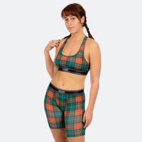 Biker Red Plaid