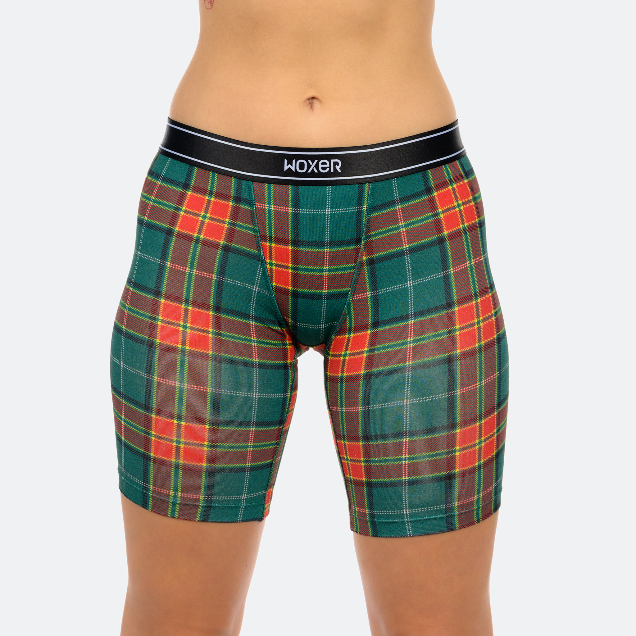 Biker Red Plaid