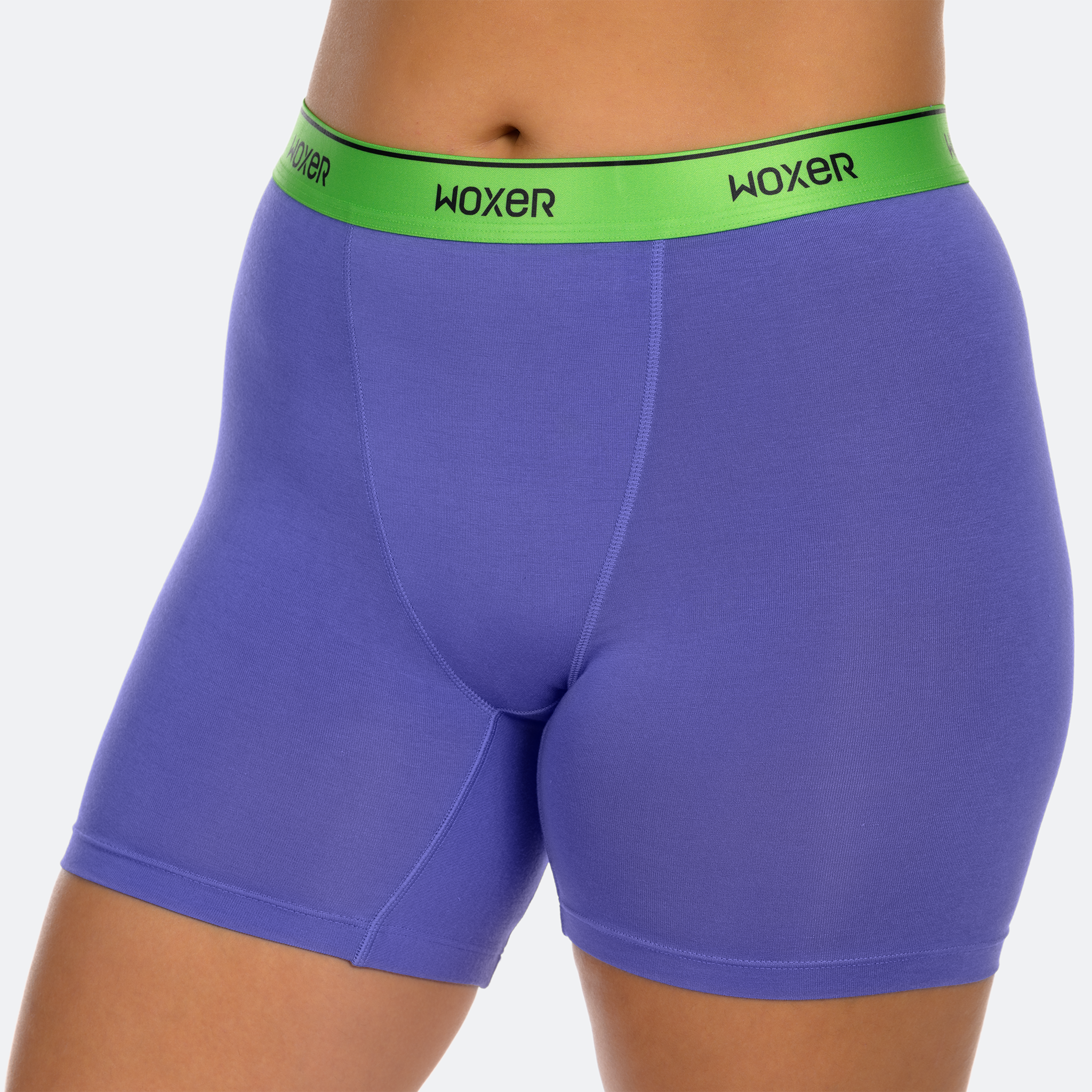 Baller High Waisted Digital Violet