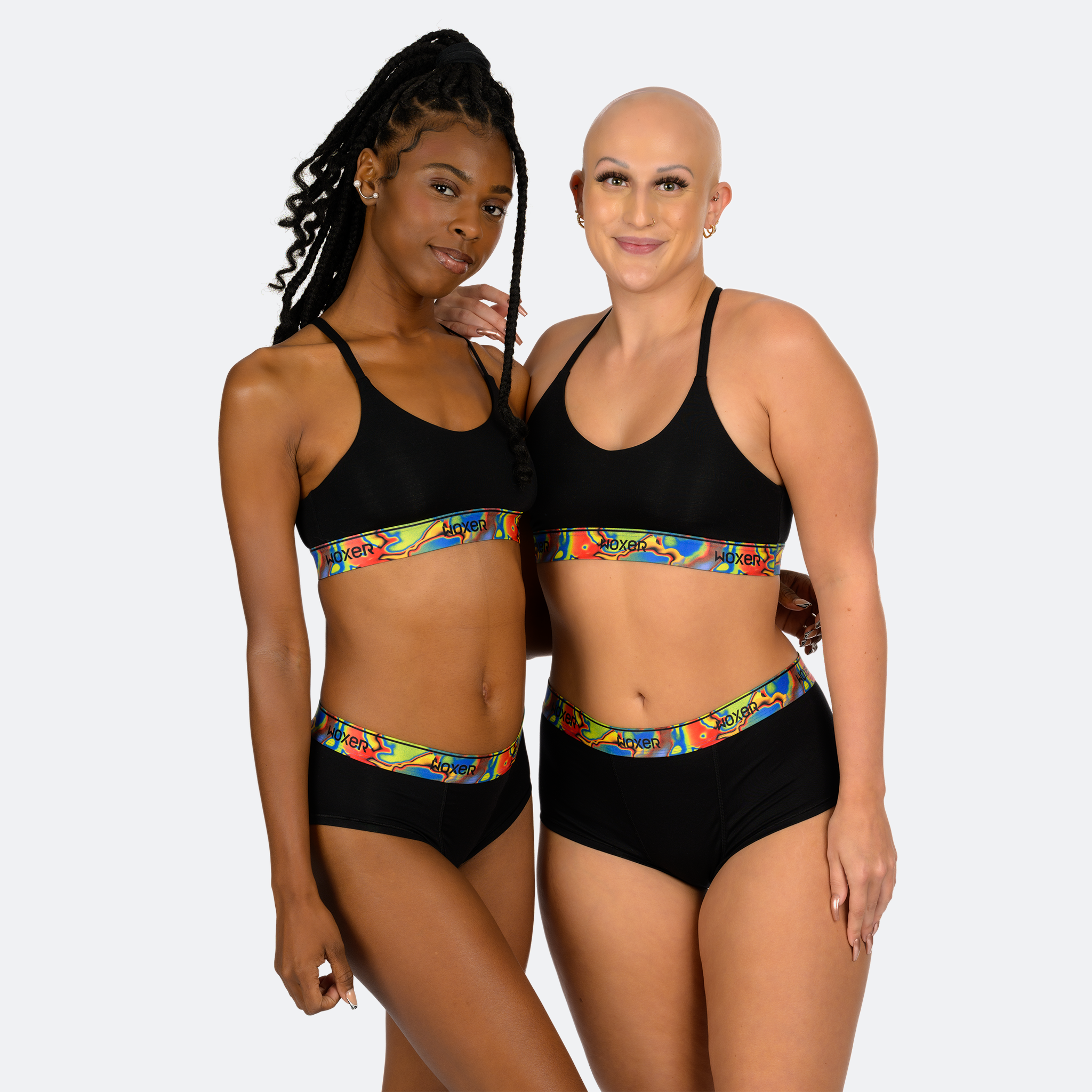 Classic Black Glitch