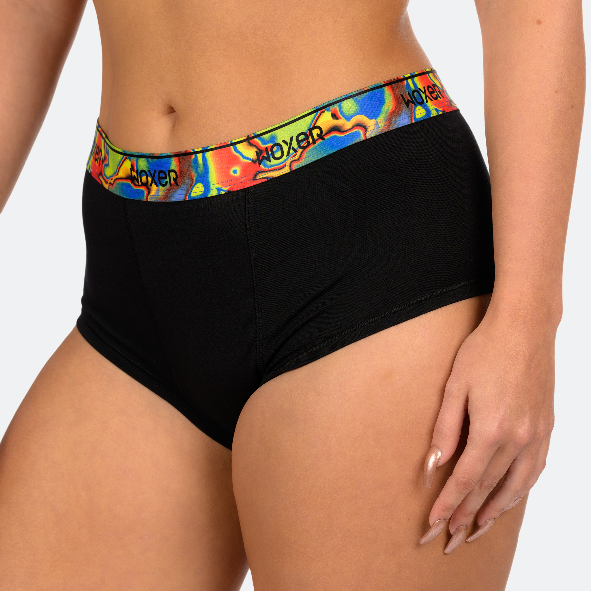 Classic Black Glitch