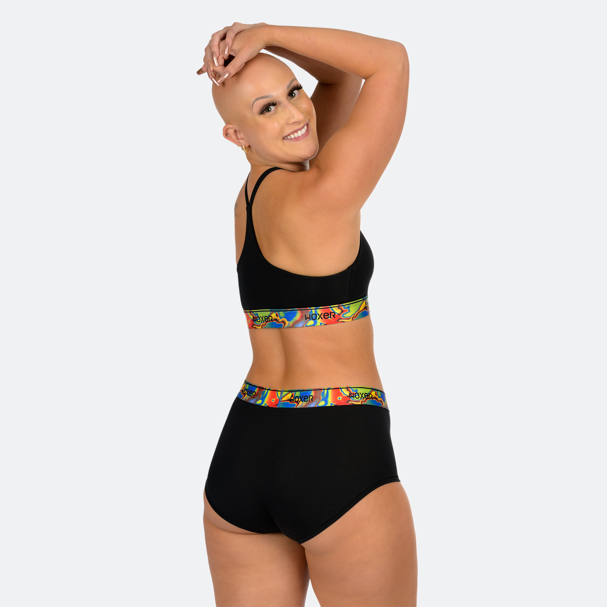 Classic Black Glitch