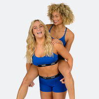 Star High Waisted Blue
