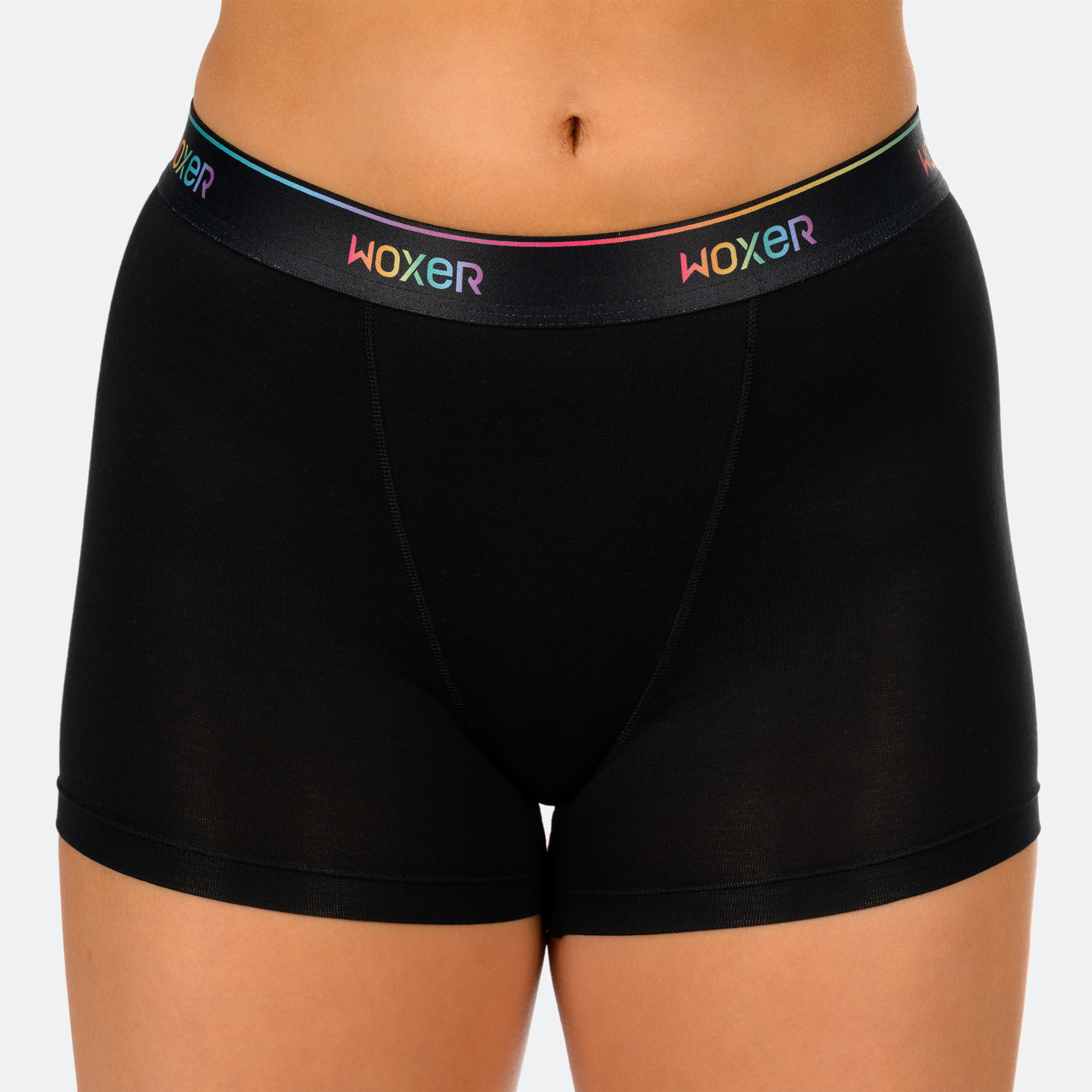 Star High Waisted Pride Black 4-Pack