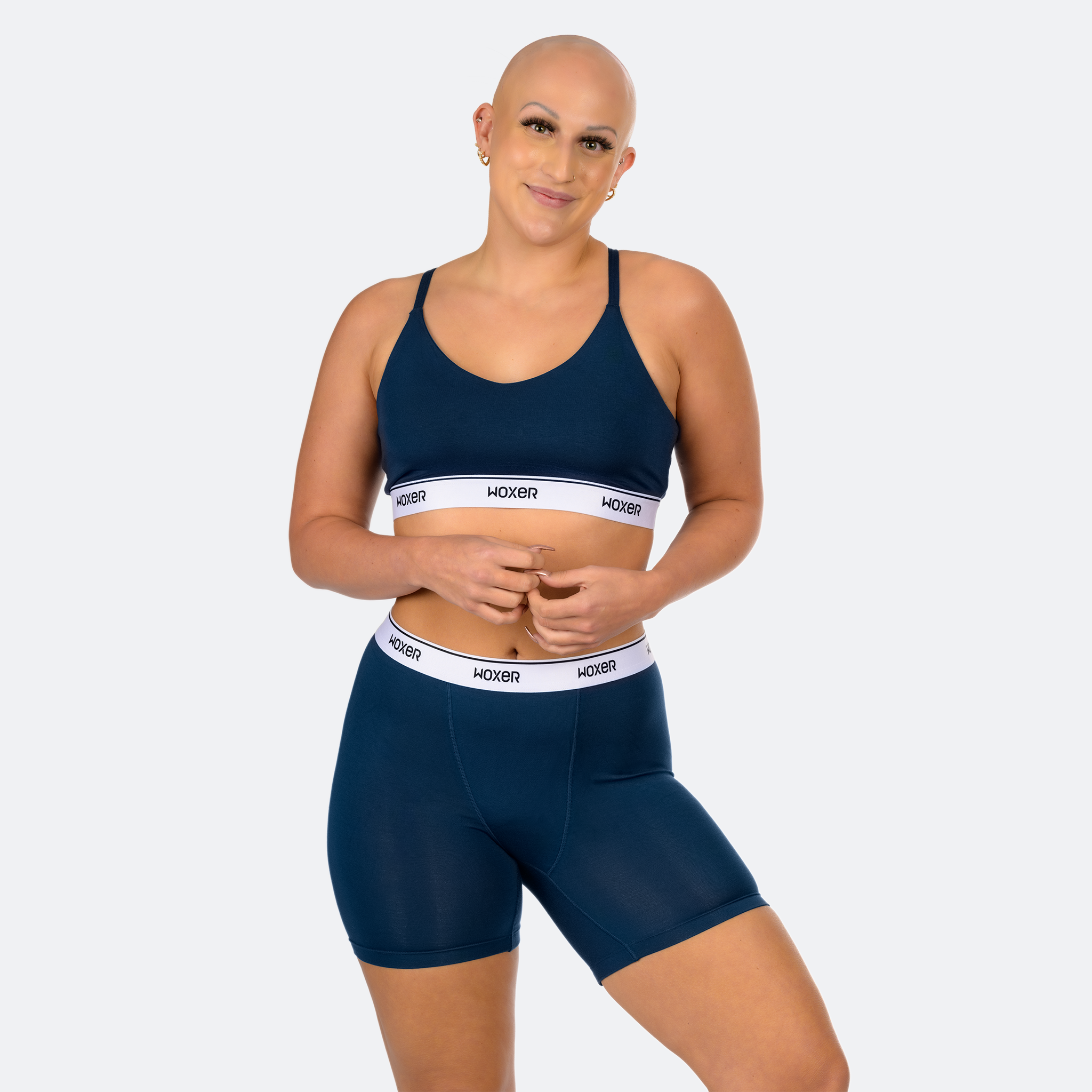Baller High Waisted Navy