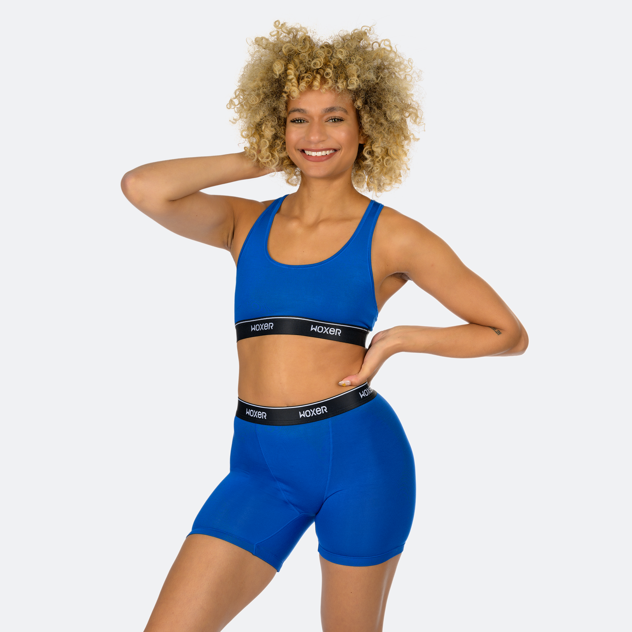 Baller High Waisted Blue
