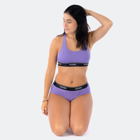 Emilie wears a size S