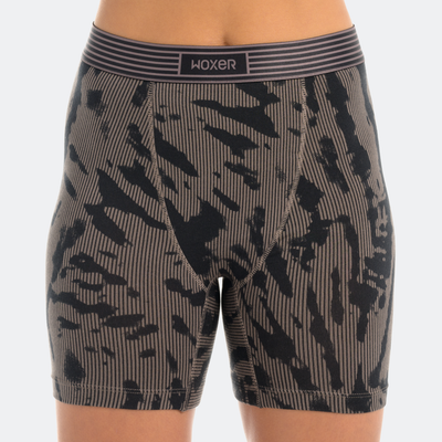 Baller High Waisted Dune Micro Stripe