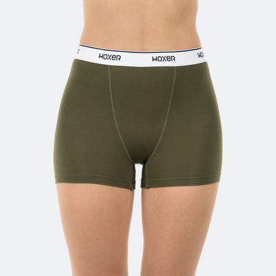 Star High Waisted Mountain Green