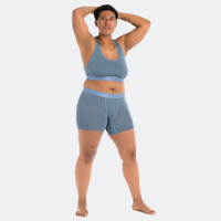 Gabby wears a size L