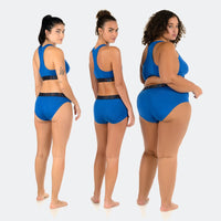 Emilies & Mia wears a size S, Jaadia wears a size 3XL